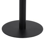vidaXL Table de bistro marron clair 80x80 cm MDF