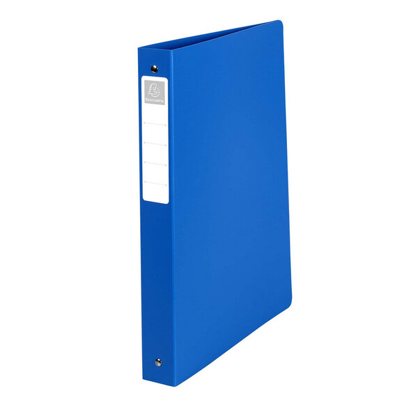 Classeur 4 Ann. 30 mm Dos de 40mm PP rigide 10/10e A4 maxi Bleu EXACOMPTA