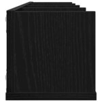 vidaXL Étagère Murale Chêne noir 100 x 18 x 18 cm Bois d'ingénierie