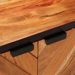 vidaXL Table basse 90x55x40 cm bois massif d'acacia