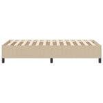 vidaXL Lit à ressorts Vert gris 80 x 200 cm Velours