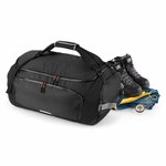 Sac de voyage - sac de sport transformable sac à dos - QX560 - Noir - 60 LITRES