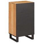 vidaXL Buffet avec tiroir Marron 40 x 33 x 75 cm Bois de mangue massif