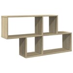 vidaXL Étagère murale chêne sonoma 100x20x53 cm bois d'ingénierie