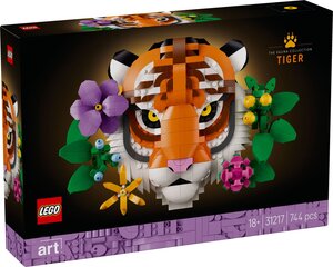 LEGO Art - Collection Faune : Le Tigre - Set de Construction 31217