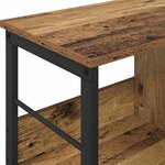 vidaXL Étagère Bois Ancien 82 x 32 x 47 cm Bois d'ingénierie