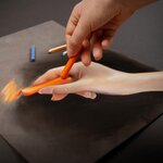 Bloc Pastelmat n°6 30x40 12F Anthracite 360g CLAIREFONTAINE