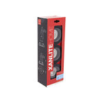 Lot 3 spots gu10 50w 4000k rond noir ip44