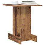 vidaXL Table d'appoint Bois ancien 44 5 x 45 x 55 cm Bois d'ingénierie