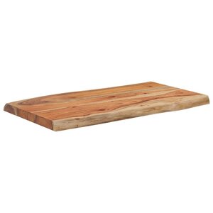 vidaXL Dessus de table 70x40x2 5 cm rectangulaire bois massif d'acacia