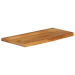vidaXL Dessus de table à bord vivant 70x30x2 5 cm bois massif manguier