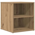 vidaXL Armoire d'angle chêne artisanal 200x40x45 cm bois d'ingénierie