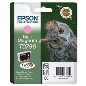 Epson cartouche t0796- magenta clair - 11ml