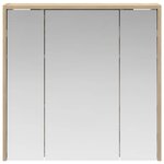 vidaXL Armoire Miroir de Salle de Bain Chêne Sonoma