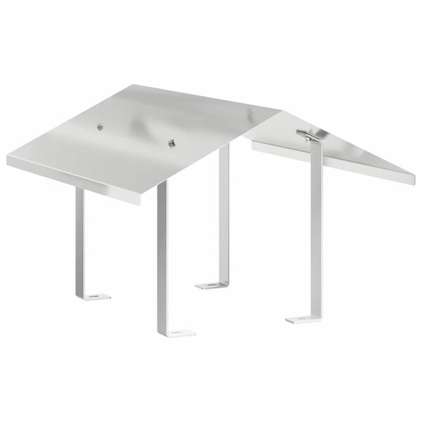 vidaXL Hotte de cheminée Argent 50 x 60 x 37 cm Acier inoxydable