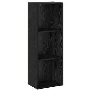 vidaXL Bibliothèque Chêne noir 40 x 30 x 114 cm Bois d'ingénierie