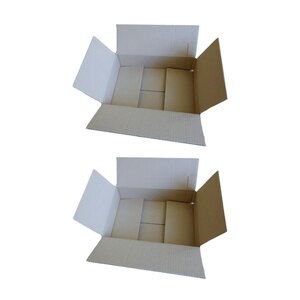 2 cartons d'emballage 31 x 21 x 7 5 cm