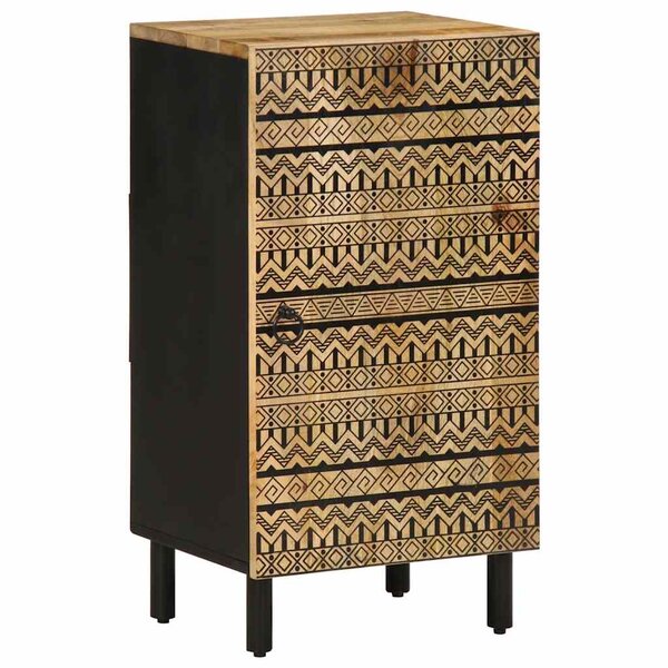 vidaXL Buffet 40x33 5x75 cm bois de manguier brut massif