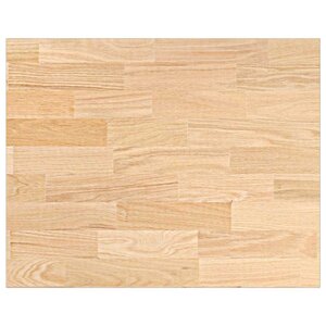 vidaXL Plan de travail de cuisine bois de chêne massif rectangulaire