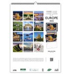 Calendrier Mural 2025 Décoration 29x39 Cm - Paris - Draeger paris