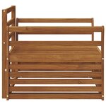 vidaXL 2 Pièce Canapé d’extérieur Naturel