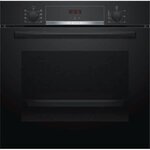 Bosch hba553ba0 - four électrique encastrable - air pulsé 3d+ - 71l - nettoyage ecoclean - a - noir