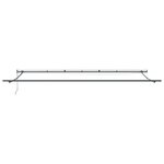 vidaXL Auvent Rétractable with Gris clair 600 × 350 cm tissu