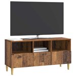 vidaXL Meuble TV Bois ancien 102 x 34 5 x 50 cm Bois d'ingénierie