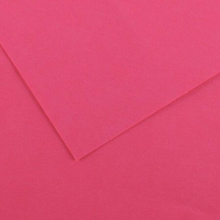 Paquet de 10 feuilles de papier Colorline CANSON 50 x 65 cm 150 g fuchsia