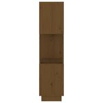 vidaXL Bibliothèque/Séparateur de pièce Marron miel 51x25x101 cm Pin