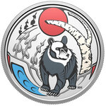 Monnaie BEAR Clan Animals Argent 15$ Canada 2026