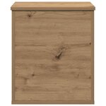 vidaXL Boîte de Rangement chêne artisanal 40 x 42 x 46 cm