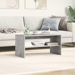 vidaXL Meuble TV Gris cement 80 x 40 x 40 cm Aggloméré