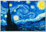 Pièce de monnaie en Argent 1000 Francs g 31.1 (1 oz) Millésime 2026 Art Gallery STARRY NIGHT