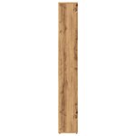 vidaXL Bibliothèque chêne artisanal 67x24x161 cm bois d'ingénierie