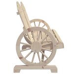 vidaXL Chaise de jardin Adirondack 2 places bois de sapin massif