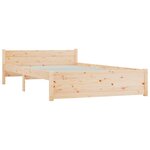 vidaXL Cadre de lit sans matelas avec tiroirs 160x200 cm