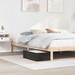 vidaXL Boîte de rangement avec fenêtre transparente 6 Pièces Anthracite