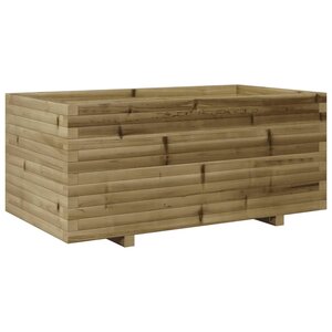 vidaXL Jardinière 110x60x49 5 cm bois de pin imprégné