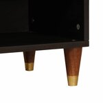vidaXL Meubles et étagères de rangement pour médias avec porte Marron