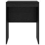 vidaXL Bureau Chêne noir 60 x 50 x 76 cm Bois d'ingénierie