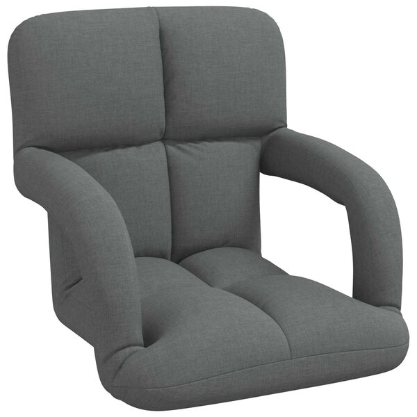 vidaXL Chaise de sol réglable avec accoudoir