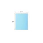 Paquet 100 Chemises Super 210 - 24x32cm - Bleu Clair - X 5 - Exacompta