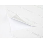 Boîte 100 feuilles 2400 étiquette adhésive 70x35mm jet d'encre laser copieur blanc q-connect