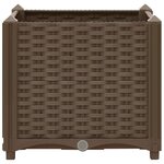 vidaXL Lit surélevé 40x40x38 cm Polypropylène