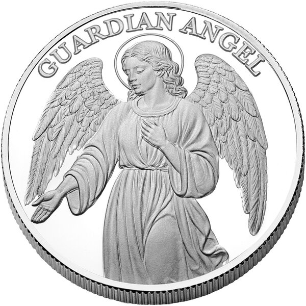Monnaie GUARDIAN ANGEL 1/2 Oz Argent 1000 Francs Cameroon 2026
