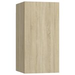 vidaXL Meubles TV 7 Pièces Chêne sonoma 30 5x30x60 cm Bois d'ingénierie