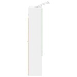 vidaXL Armoire Miroir de Salle de Bain Blanc 60 x 14.5 x 70 cm