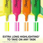 Surligneur fluo xl  blister de 4  assorti sharpie