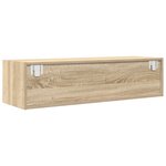 vidaXL Meuble TV Chêne sonoma 100 x 31 x 25.5 cm Bois d'ingénierie